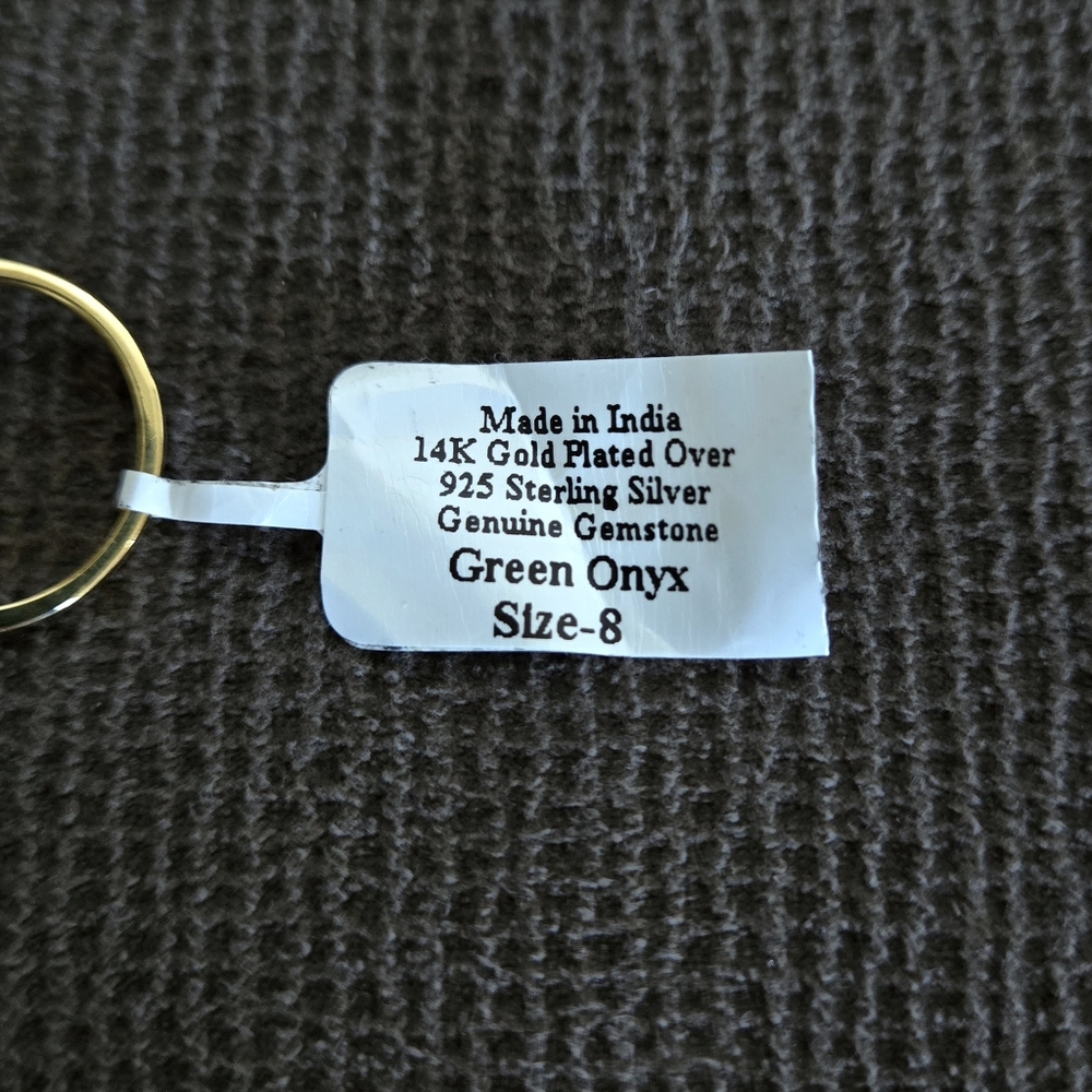 Shivam Green💚 Onyx Ring💍 - NWT - Picture 10 of 16